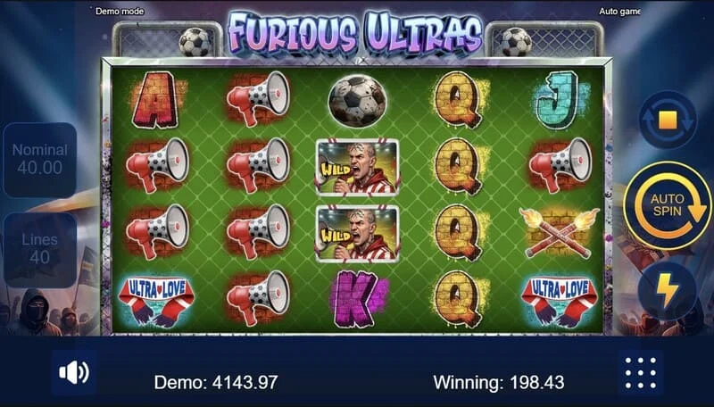 Furious Ultras - isplatne linije na bubnjevima